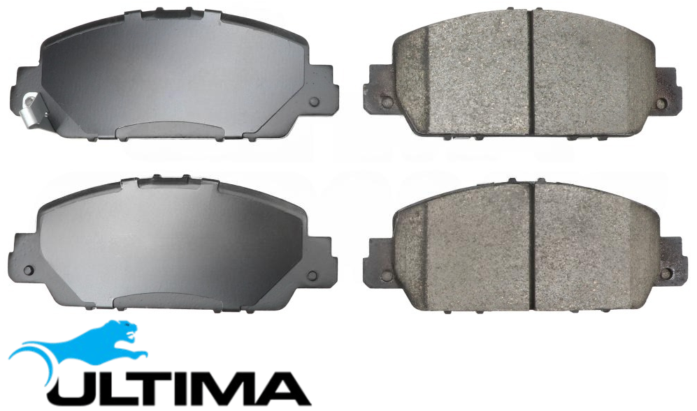 ULTIMA FRONT BRAKE PAD SET TO SUIT HONDA ACCORD CR CV LFA1 K24W3 2.0L 2.4L I4