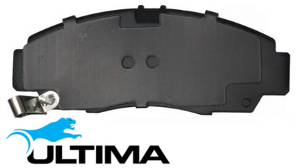 ULTIMA FRONT BRAKE PAD SET TO SUIT HONDA ACCORD CL K20A K24A K24A3 F20B H23A K24A8 2.0L 2.3L 2.4L I4