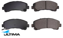 ULTIMA FRONT BRAKE PAD SET TO SUIT ISUZU 4JJ1-TCX 4JJ1-TC TURBO DIESEL 3.0L I4