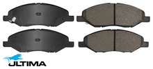 ULTIMA FRONT BRAKE PAD SET TO SUIT NISSAN TIIDA C11 MR18DE 1.8L I4 EXCEPT JC11 CHASSIS
