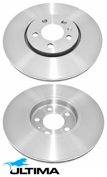ULTIMA FRONT VENTED DISC BRAKE ROTOR SET TO SUIT VOLKSWAGEN AUE BDE 2.8L V6