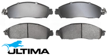 ULTIMA FRONT BRAKE PAD SET TO SUIT NISSAN NAVARA NAVARA NP300 D23 QR25DE YS23DDT YS23DDTT 2.3 2.5 I4
