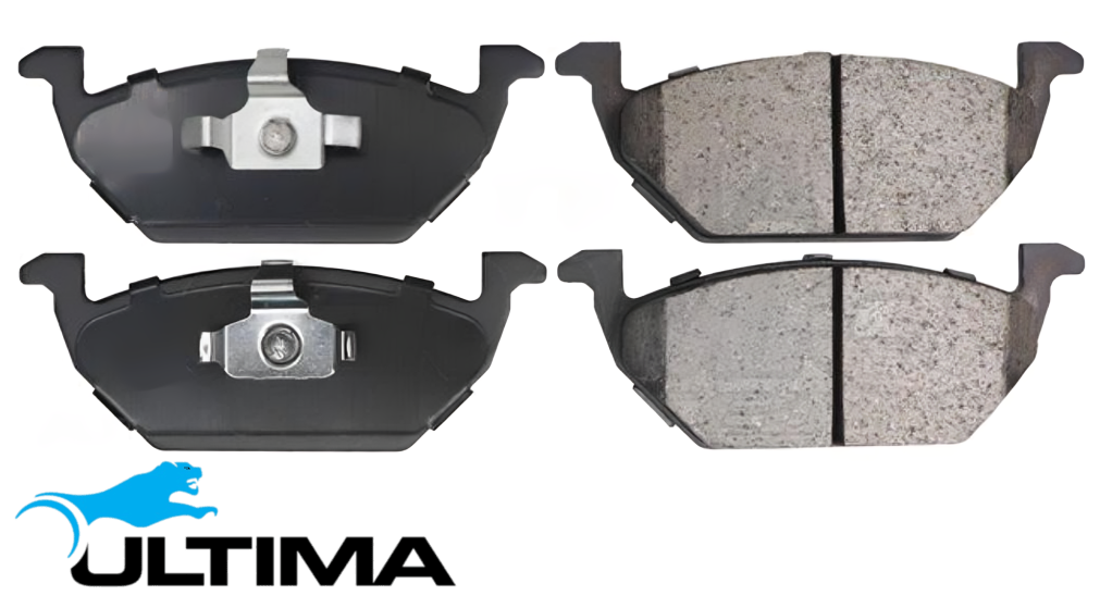 ULTIMA FRONT BRAKE PAD SET TO SUIT AUDI AGN APG CAYB CBZA DAJB TURBO DIESEL 1.2L 1.6L 1.8L I4