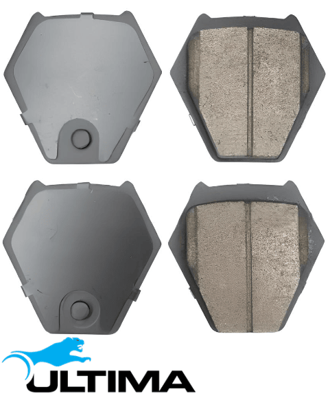 ULTIMA FRONT CERAMIC BRAKE PAD SET TO SUIT AUDI ALLROAD QUATTRO C5 BAS 4.2L V8