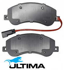 ULTIMA FRONT BRAKE PAD SET TO SUIT FORD TRANSIT VM CVR5 TURBO DIESEL 2.2L I4 SUITS 2D ONLY