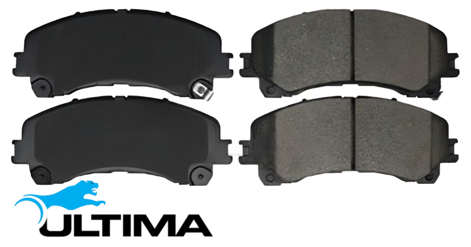 ULTIMA FRONT BRAKE PAD SET TO SUIT HOLDEN COLORADO RG LWN TURBO DIESEL 2.8L I4