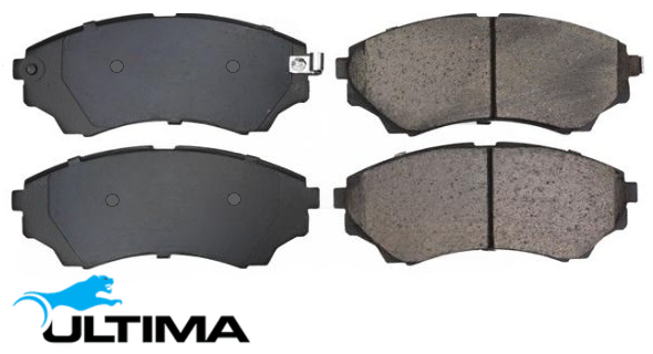 ULTIMA FRONT BRAKE PAD SET TO SUIT MAZDA B4000 BRAVO EX FX HX 1V 4.0L V6