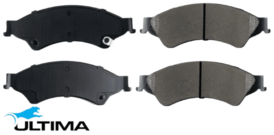 ULTIMA FRONT BRAKE PAD SET TO SUIT MAZDA BT-50 UP UR P5AT TURBO DIESEL 3.2L I5