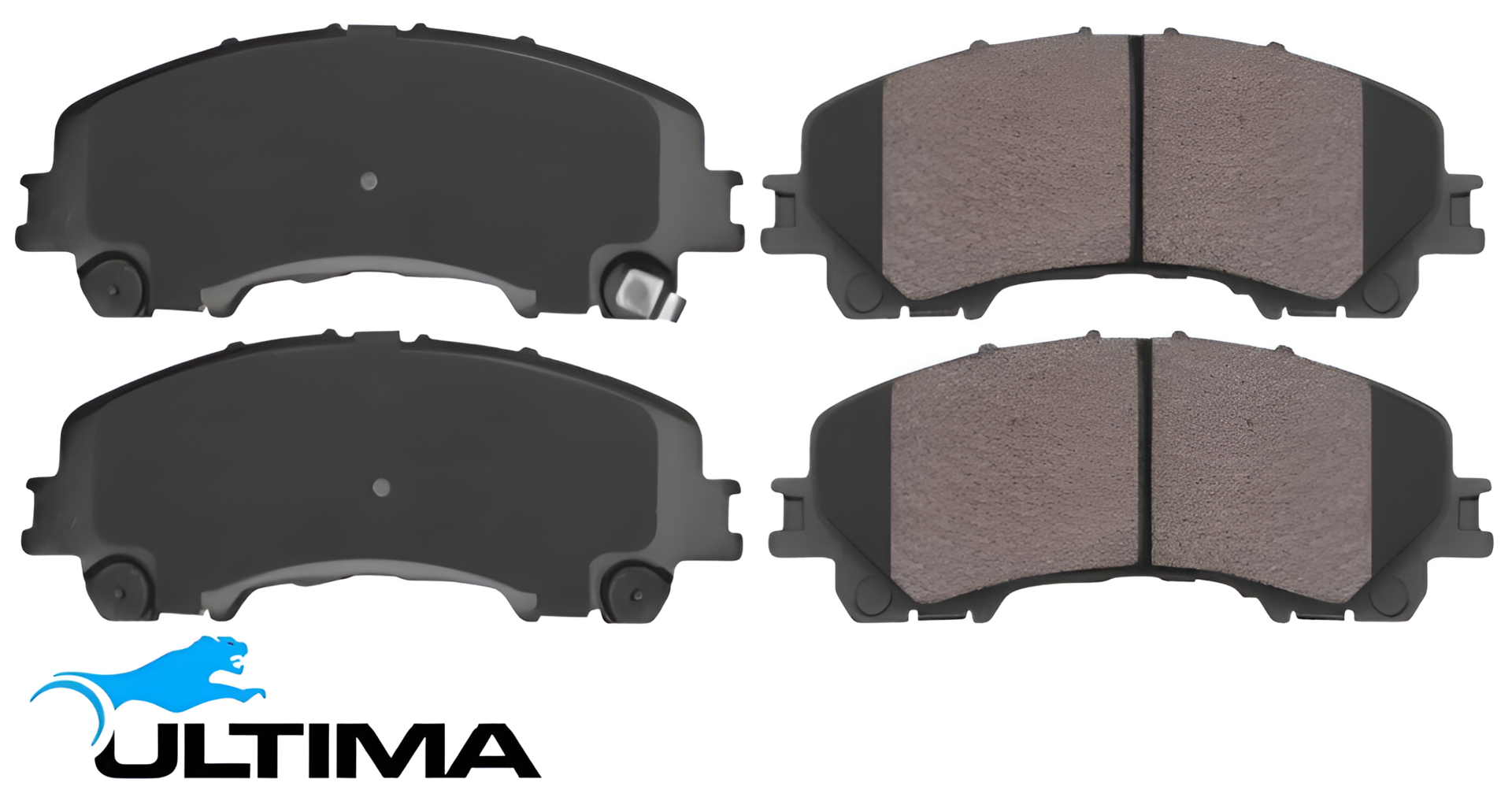 ULTIMA FRONT BRAKE PAD SET TO SUIT NISSAN SKYLINE V37 M274.930 TURBO 2.0L I4