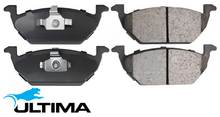 ULTIMA FRONT CERAMIC BRAKE PAD SET TO SUIT SKODA FABIA 5J CGGB 1.4L I4