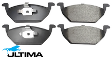 ULTIMA FRONT CERAMIC BRAKE PAD SET FOR SKODA ROOMSTER 5J BTS CFNA CBZB BSW 1.2 1.6 1.9 I4 W/O SENSOR