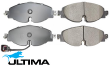 ULTIMA FRONT BRAKE PAD SET TO SUIT SKODA OCTAVIA NE CHPA CJSA CJSB CHHB CZDA 1.4L 1.8 2.0 I4 1ZA 1ZE