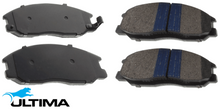 ULTIMA FRONT CERAMIC BRAKE PAD SET TO SUIT SSANGYONG REXTON Y200 OM662.925 2.9L I5 2-POT CALIPER