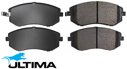 ULTIMA FRONT BRAKE PAD SET TO SUIT SUBARU EJ201 EJ202 EJ203 EJ204 EJ205 EJ207 EJ20G EJ20J 2.0L F4