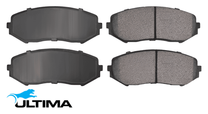 ULTIMA FRONT BRAKE PAD SET TO SUIT SUZUKI ESCUDO TA M16A 1.6L I4
