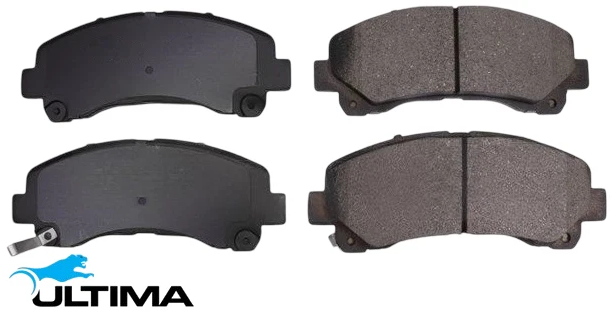 ULTIMA FRONT BRAKE PADS FOR HOLDEN COLORADO RC RG Y24SE 4JJ1-TCX LWH LVN LKH LWN 2.4L 2.5 2.8 3.0 I4