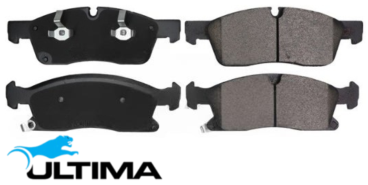 ULTIMA FRONT BRAKE PAD SET TO SUIT JEEP GRAND CHEROKEE WH WK ESF EZD EZH 5.7L 6.1L V8