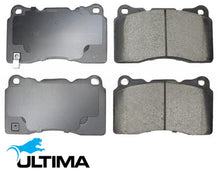 ULTIMA FRONT CERAMIC BRAKE PAD SET TO SUIT SUBARU WRX G3 V1 EJ257 2.5L F4