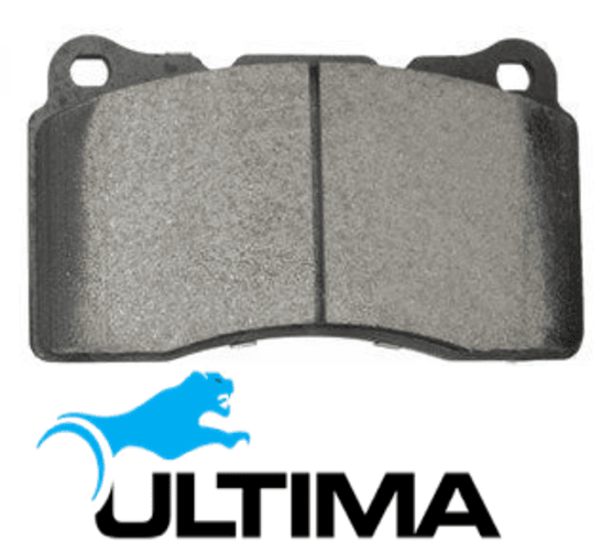 ULTIMA FRONT CERAMIC BRAKE PAD SET TO SUIT SUBARU FA20C EJ207 EJ255 EJ257 TURBO 2.0L 2.5L F4