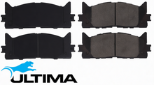 ULTIMA FRONT BRAKE PAD SET TO SUIT TOYOTA CAMRY AVV50R 2AR-FXE 2.5L I4 SUITS H & HL MODELS