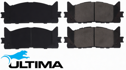 ULTIMA FRONT BRAKE PAD SET TO SUIT TOYOTA CAMRY AHV40R 2AZ-FXE 2.4L I4