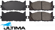 ULTIMA FRONT BRAKE PAD SET TO SUIT TOYOTA CAMRY AHV40R 2AZ-FXE 2.4L I4
