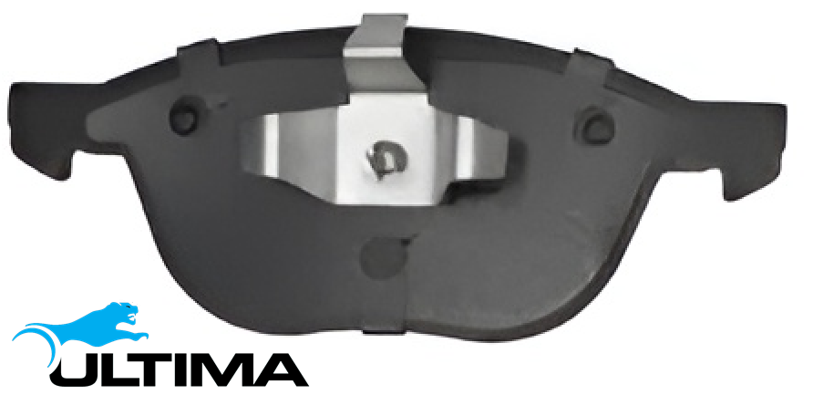 ULTIMA FRONT CERAMIC BRAKE PAD SET TO SUIT VOLKSWAGEN PASSAT B5 BBG 2.8L V6 FROM 08/2004