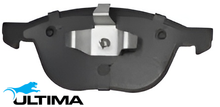 ULTIMA FRONT CERAMIC BRAKE PAD SET TO SUIT VOLKSWAGEN SCIROCCO 1S CDLC TURBO 2.0L I4
