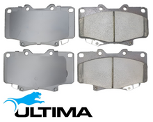 ULTIMA FRONT BRAKE PAD SET TO SUIT TOYOTA LANDCRUISER HZJ80R HDJ80R HDJ80L 1HZ 1HD-T 1HD-FT 4.2L I6
