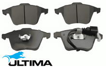 FRONT CERAMIC BRAKE PAD SET FOR VOLKSWAGEN GOLF MK.5 MK.6 BYD CDLC CDLG 2.0L I4 ATE 1ZK, 1LM & 1LK