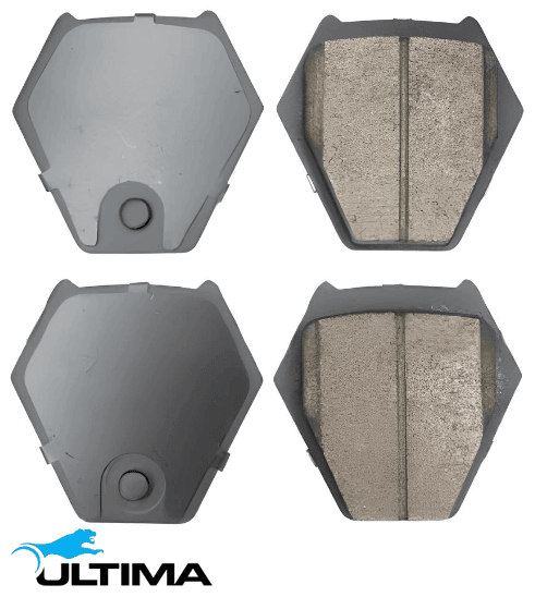 ULTIMA FRONT CERAMIC BRAKE PAD SET TO SUIT AUDI A6 C5 ASN BBJ ARE 2.7L 3.0L V6