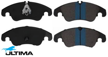 ULTIMA FRONT BRAKE PAD SET TO SUIT AUDI A4 B8 CGLC TURBO DIESEL 2.0L I4 1LA & 1LB 4WD ONLY