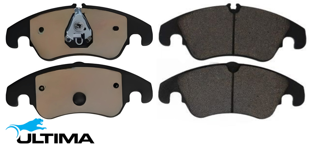 ULTIMA FRONT BRAKE PAD SET TO SUIT AUDI A4 B8 CABB CAGB TURBO DIESEL 1.8L 2.0L I4 WAGON ONLY