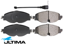 ULTIMA FRONT BRAKE PADS TO SUIT VOLKSWAGEN GOLF MK.7 CZCA CZDA TURBO 1.4L I4