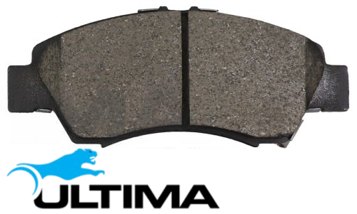 ULTIMA FRONT BRAKE PAD SET TO SUIT HONDA FIT GD L15A1 1.5L I4 FWD ONLY