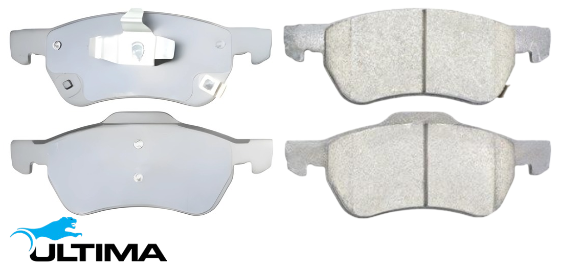 ULTIMA FRONT BRAKE PAD SET TO SUIT MG SGE LIY TURBO 1.0L 1.3L I3