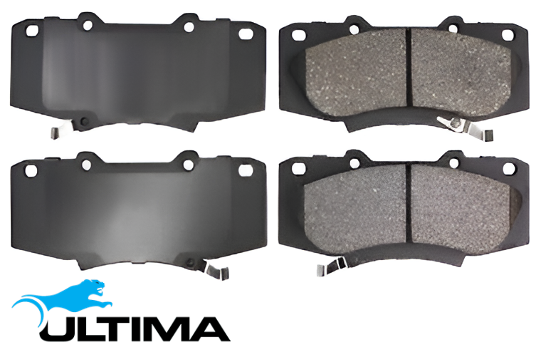 ULTIMA FRONT BRAKE PAD SET TO SUIT TOYOTA HILUX GGN25R 1GR-FE SUPERCHARGED 4.0L V6