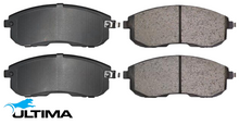 ULTIMA FRONT BRAKE PAD SET TO SUIT NISSAN HR15DE HR16DE MR16DDT HR12DDT TURBO 1.2L 1.5L 1.6L I4