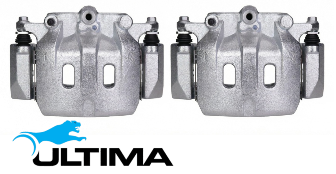 PAIR OF ULTIMA FRONT DISC BRAKE CALIPERS TO SUIT HOLDEN RODEO RA 4JJ1-TCX 3.0L I4 SUITS 4WD