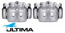 PAIR OF ULTIMA FRONT DISC BRAKE CALIPERS TO SUIT HOLDEN RODEO RA 4JJ1-TCX 3.0L I4 SUITS 4WD