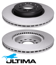ULTIMA FRONT VENTED DISC BRAKE ROTOR SET TO SUIT MG ZS NSE 1.5L I4 OD 280MM