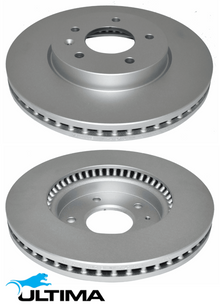 ULTIMA FRONT VENTED DISC BRAKE ROTORS TO SUIT HOLDEN CAPTIVA CG LE5 LE9 2.4L I4 EXCEPT CF26 CHASSIS