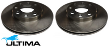ULTIMA FRONT SOLID DISC BRAKE ROTOR SET FOR HOLDEN CALIBRA YE C20NE C20XE X20XE C20LET TURBO 2.0L I4