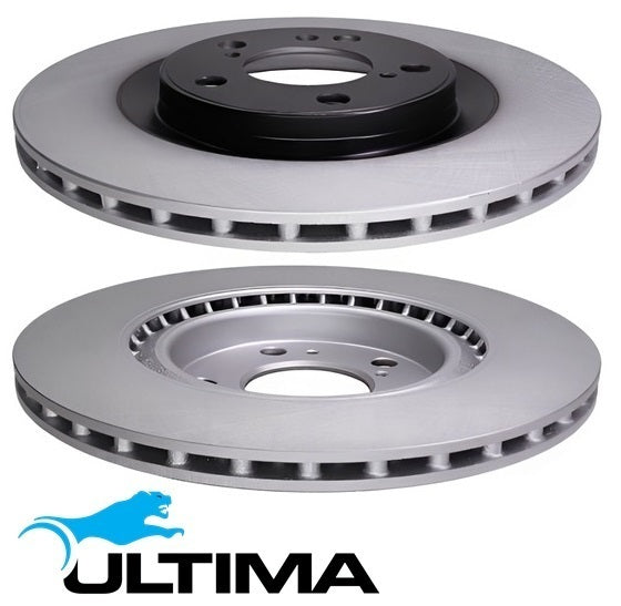 ULTIMA FRONT VENTED DISC BRAKE ROTOR SET TO SUIT GWM HAVAL GW4G15 TURBO 1.5L I4