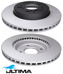 ULTIMA FRONT VENTED DISC BRAKE ROTOR SET TO SUIT SUZUKI K10C TURBO 1.0L I3 EXCEPT RS MODEL