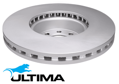 ULTIMA FRONT VENTED DISC BRAKE ROTOR SET TO SUIT LDV DELIVER 9 SV63B SV63D SC20M TWIN TURBO DIESEL 2.0L I4 EXCEPT 2D LWB