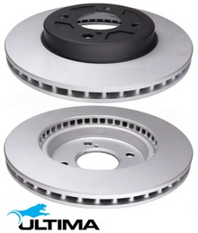 ULTIMA FRONT VENTED DISC BRAKE ROTOR SET TO SUIT SUZUKI BALENO EW K14B 1.4L I4