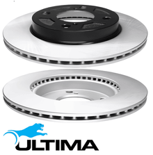 ULTIMA FRONT VENTED DISC BRAKE ROTOR SET TO SUIT SUZUKI SWIFT AZ K12C 1.2L I4