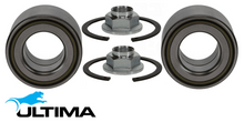 2 X ULTIMA FRONT WHEEL BEARING KIT TO SUIT MAZDA BT-50 UN WEAT 3.0L I4 AUTO HUB TYPE 4WD ONLY