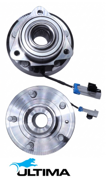 PAIR OF ULTIMA FRONT WHEEL HUB AND BEARINGS ASSEMBLY TO SUIT HOLDEN CAPTIVA CG Z24SED TURBO DIESEL Z20S1 2.4L 2.0L I4